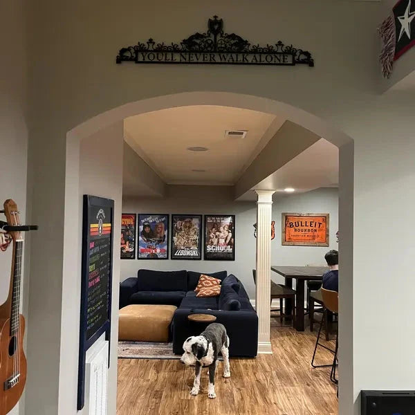 Liverpool Metal Wall Art – “You’ll Never Walk Alone”