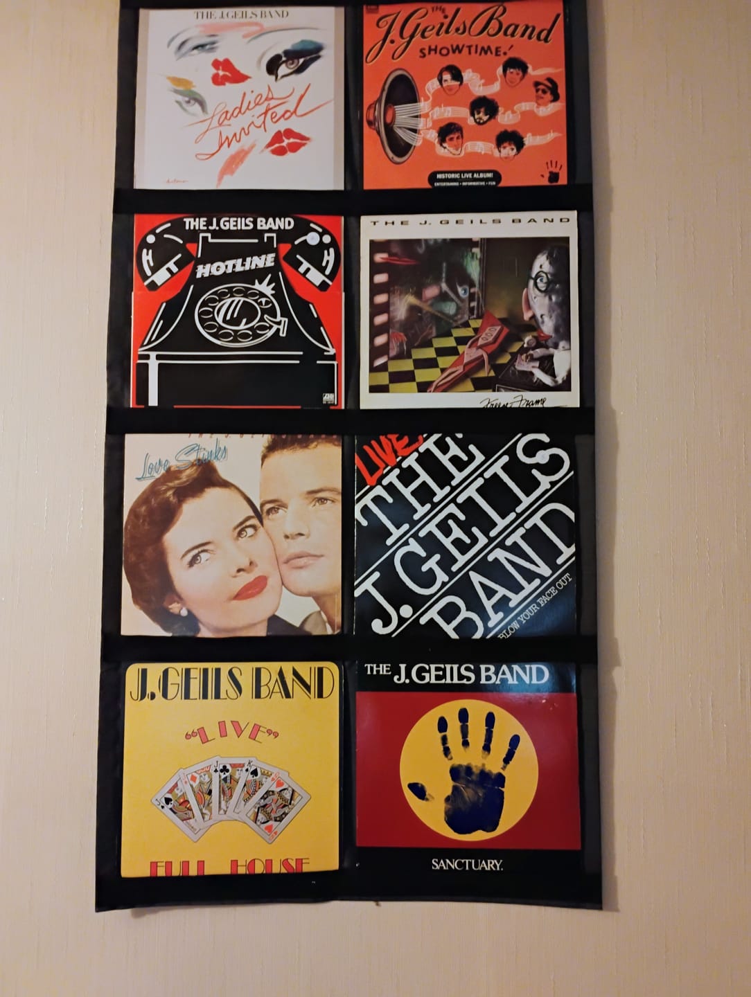 RecordDecor Record Display Rack - Wall Mount Album Cover Display Set