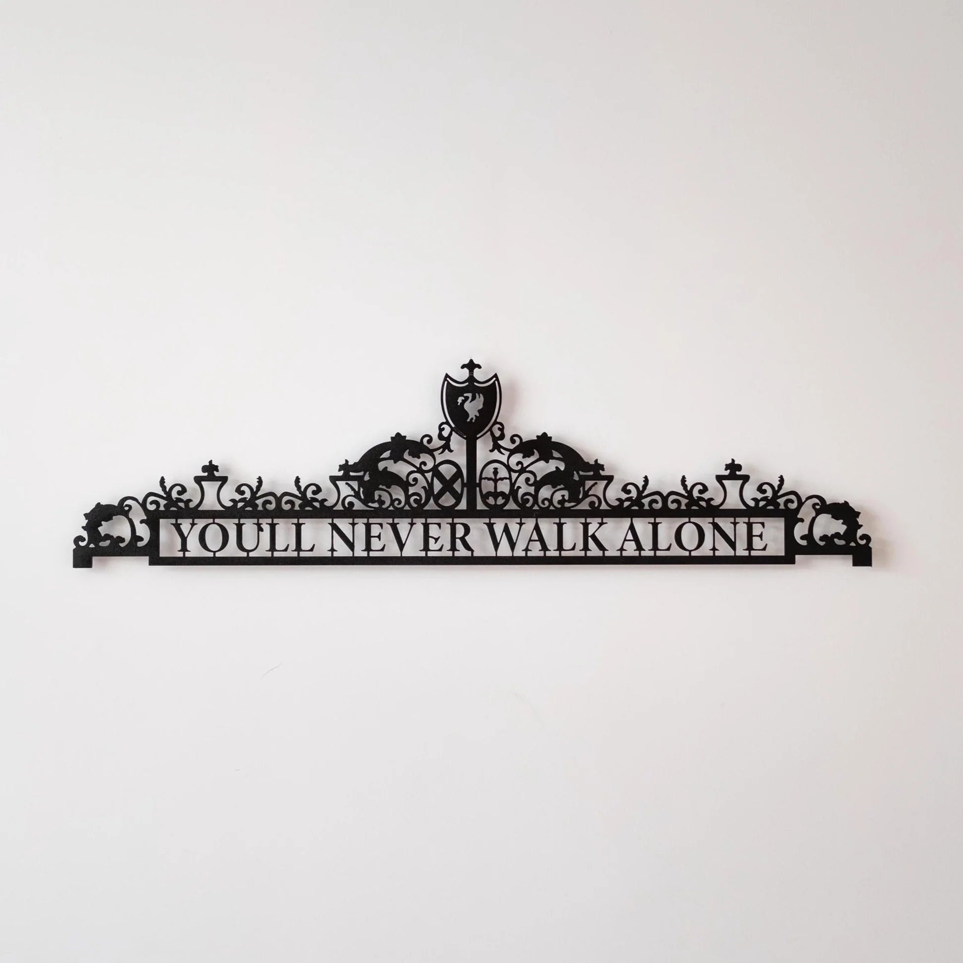Liverpool Metal Wall Art – “You’ll Never Walk Alone”