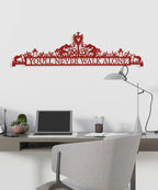 Liverpool Metal Wall Art – “You’ll Never Walk Alone”